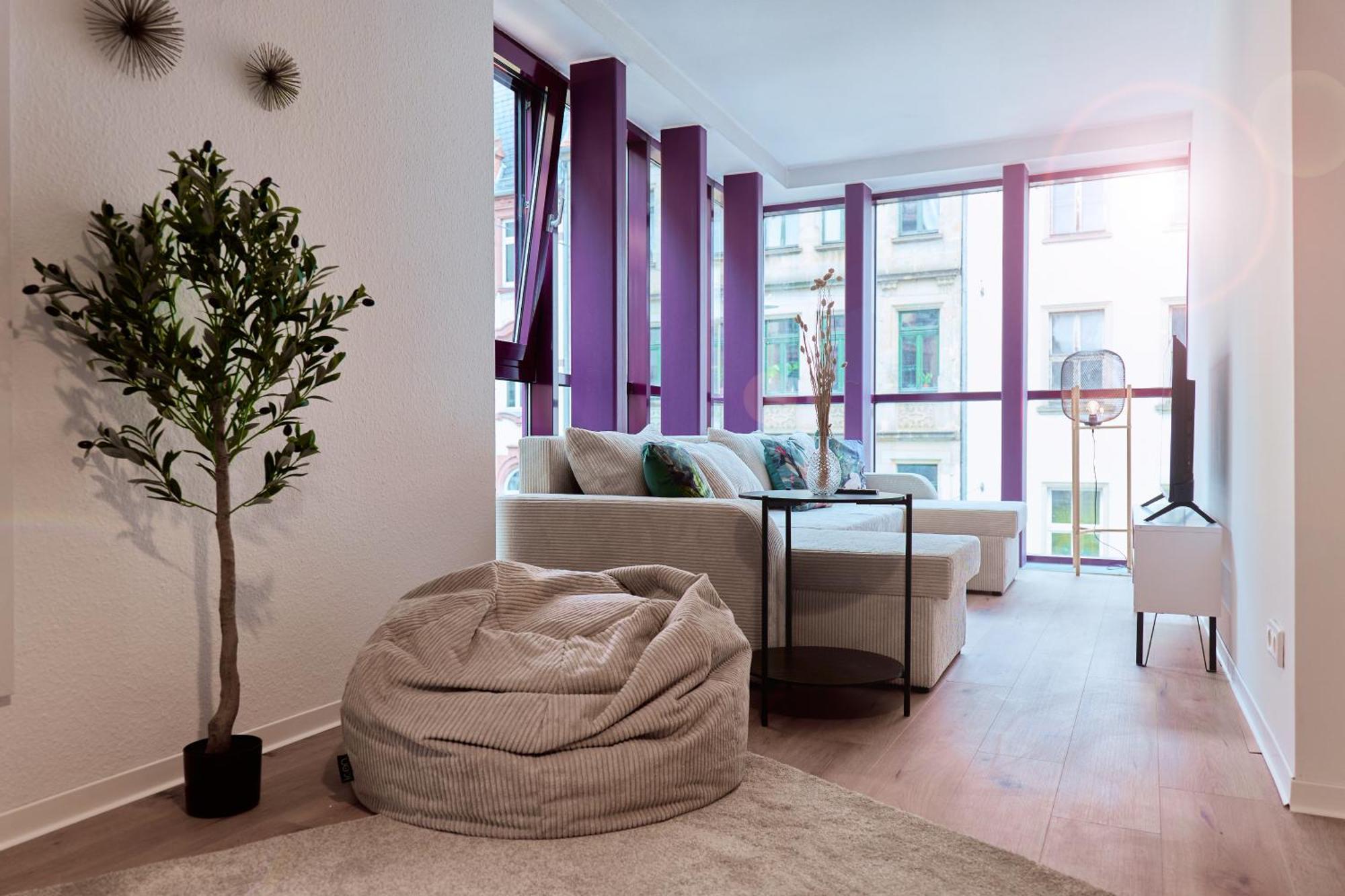 Stylisches Apartment I Fahrstuhl I Bahnhofsnah エアフルト エクステリア 写真